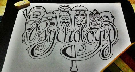 Psychology Psychology Doodle Art, Psychology Doodles, Project Work, Doodle Art, Psychology, Arabic Calligraphy, Doodles, Calligraphy, Quick Saves