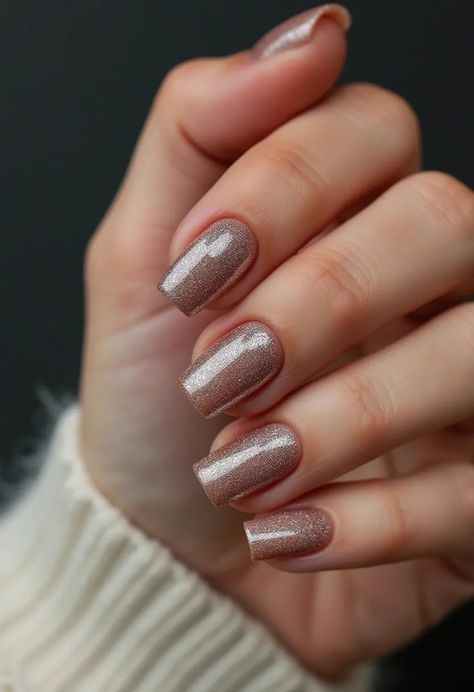 Shimmer and shine your way to glamour with these sleek, glittering nails! ✨💅️ Ready to dazzle? Discover more styles at https://www.nailspire.com/glitter-nail-designs/sleek-rectangular-shape-well-nail-art-idea-2698. Click the link to find your next favorite look! #NailInspo #GlitterNails #ManicureMagic Shimmer Nail Designs, Glittery Nude Nails, Chic Minimalist Style, Shimmer And Shine, Nail Designs Glitter, Art Idea, Glitter Nail, Shimmer N Shine, Nude Nails