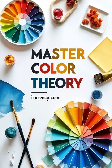 Discover the best books on color theory to enhance your artistry and design skills in 2024. #ColorTheory #DesignBooks #GraphicDesign #ArtisticSkills #2024Reads Color Theory Art Lessons, Books For Artists, Interaction Of Color, Color Theory Art, Typography Ideas, Typography Branding, Fancy Art, Color Vibe, Webdesign Inspiration