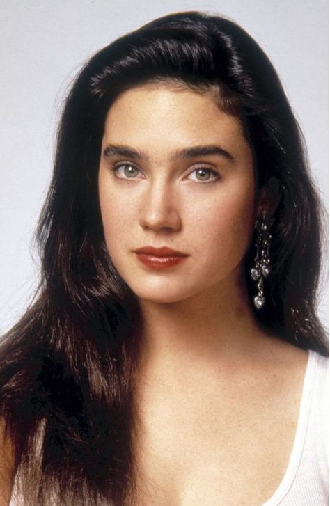 Jennifer Connelly Rocketeer, Jennifer Conely, Jennifer Connelly Young, Jennifer Carpenter, Most Beautiful Eyes, Jennifer Connelly, Dark Hair, Pretty Face, Pretty Woman