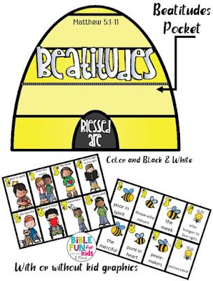 https://www.biblefunforkids.com/2023/11/beatitudes-pocket.html Beatitudes For Kids, The Beatitudes, Jesus Crafts, Godly Play, Kids Graphics, Sunday School Crafts For Kids, Object Lessons, The Hive, Free Bible