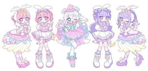 Honey Craft, Magical Girl Aesthetic, Magical Boy, Pixel Art Tutorial, Manga Drawing Tutorials, Cute Animal Drawings Kawaii, Drawing Stuff, Pinturas Disney, Kawaii Wallpaper