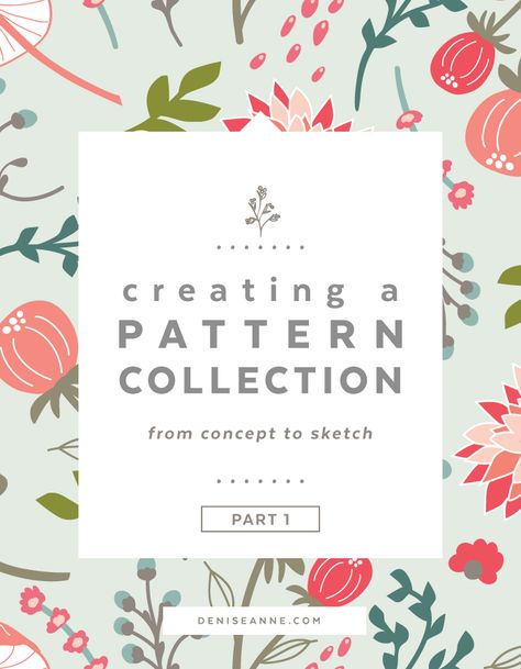 Creating a Seamless Pattern Collection from Concept to Sketch learning surface pattern design Sketch Learning, Repeating Pattern Design, Spot Illustration, Sketch Procreate, Surface Pattern Design Inspiration, Scandinavian Pattern, Pattern Design Inspiration, Posca Art, Print Texture