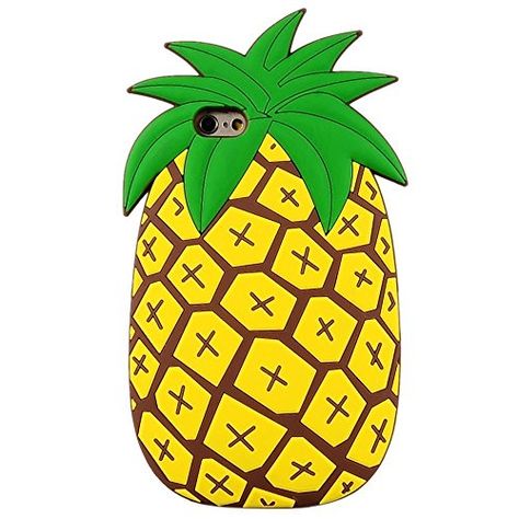 iPhone 6 6S Case,3D Cute Lovely Cartoon Case Carcase Iphone, Pineapple Phone Case, I Phone 6, Cool Tech Gifts, Apple Iphone 6s Plus, Pineapple Design, Iphone Se Case, Apple Iphone 5, Iphone 7 Plus Cases