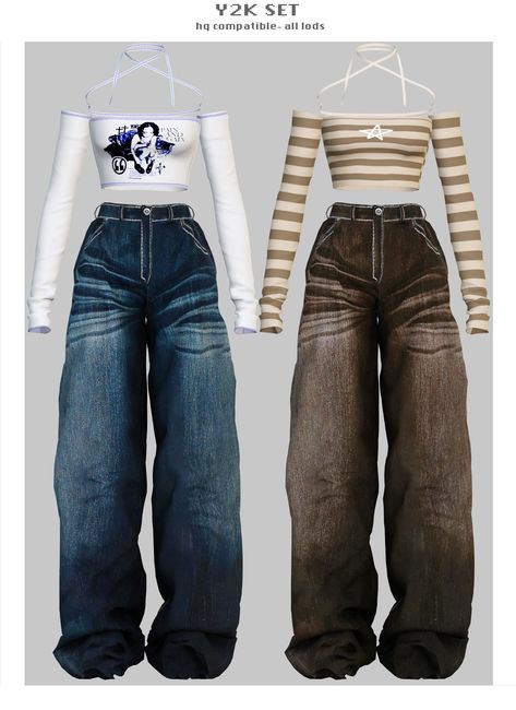 Sims4 Teen Cc, Sims 4 Cc Kpop Clothes, Sims 4 Men Clothing Cc, Sims 4 Cc 2000s, Sims 4 Cheats, Sims 4 Tsr, Sims 4 Cas Mods, Cc Clothes, Bag Jeans