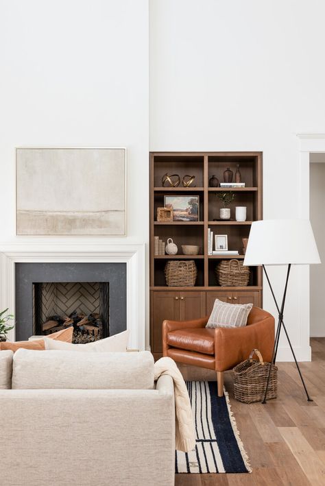 Get The Look: Pine Brook Project Textured Decor, Transitional Living Rooms, Studio Mcgee, Sofa Shop, A Living Room, Living Room Inspiration, Get The Look, Home Living Room, Room Inspiration