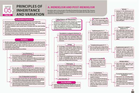 Principles of inheritance and variations (genetics 1) Heredity: Inheritance And Variation Notes, Principal Of Inheritance And Variation Notes, Inheritance And Variation Notes, Principle Of Inheritance And Variation, Molecular Basis Of Inheritance Notes, Principles Of Inheritance And Variation, Neet Notes, Moon Science, Organic Chemistry Study