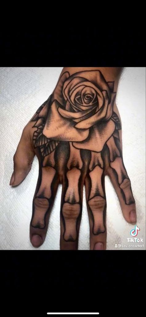 Upper Arm Tattoos For Guys, Bone Hand Tattoo, Hand Tatto, Skeleton Finger, Full Hand Tattoo, Cool Half Sleeve Tattoos, Skeleton Tattoos, Upper Arm Tattoos, Skeleton Hand Tattoo