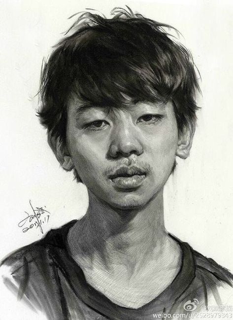 Hair Sketch Male, 얼굴 드로잉, Portrait Drawings, Kid Icarus, 얼굴 그리기, Hair Sketch, Korean Hair, Charcoal Portraits, Academic Art