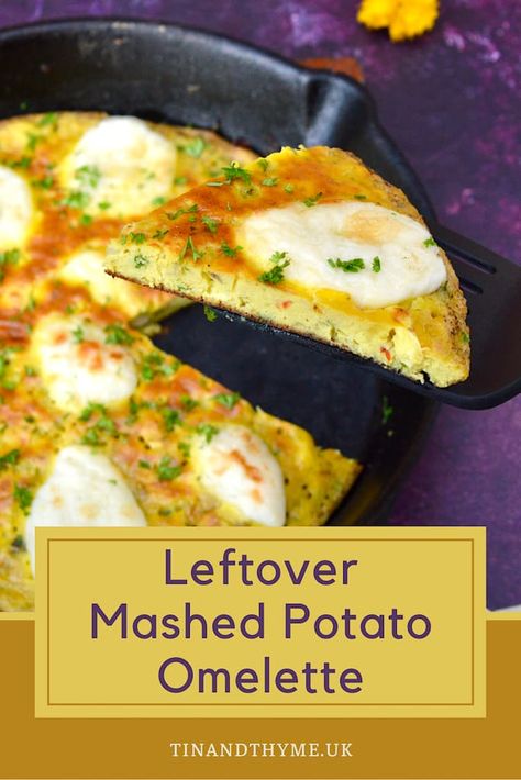 Potato And Egg Breakfast, Potato Omelette, Sweet Potato Recipes Mashed, Mashed Potato Pancakes, Blogger Ideas, Leftover Potatoes, Instant Mashed Potatoes, Leftover Mashed Potatoes, Sweet Potato Breakfast