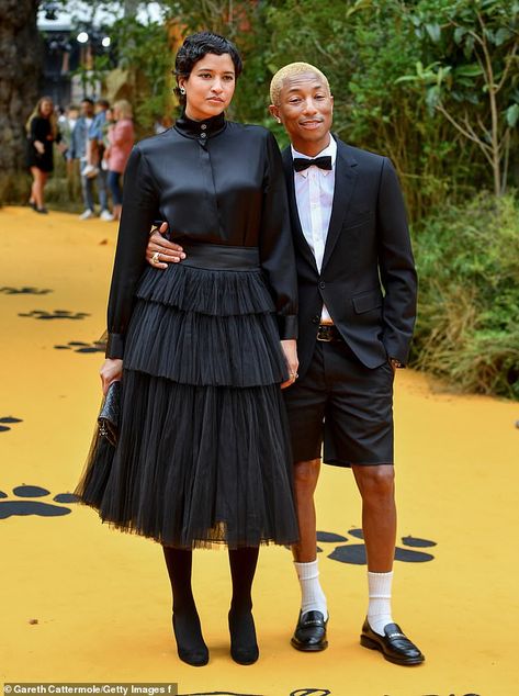 Pharrell Williams Wife, Nerd Pharrell, Helen Lasichanh, Guacamole Salsa, Camilla Dress, Baby Pool, What Men Want, Leicester Square, Stylish Couple