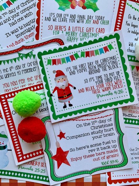 12 Days of Christmas Tags. 12 Days Of Christmas Tags, Classroom Gifts For Students, Stockings Diy, Called To Serve, Elder Sister, Christmas Craft Fair, Christmas Tags Printable, Package Ideas, Twelve Days Of Christmas