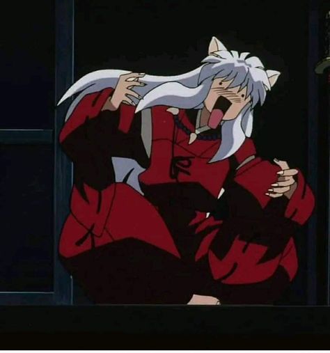 Inuyasha Funny Moments, Inuyasha Demon Form, Inuyasha Koga, Inuyasha Funny, Inuyasha Love, Kagome Higurashi, Cat Oc, Old Shows, Inuyasha