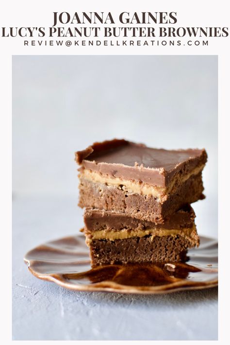 This recipe for Lucy’s Peanut Butter Brownies that Joanna Gaines shares in the Magnolia Table Cookbook Vol. 2 is sure to become a quick classic. You can see her make this recipe in episode 4 of her cooking show, also called Magnolia Table. She says while making them on the show that she makes these about once a month to satisfy her sweet tooth, something the rest of the family doesn’t share, so I assume so she gets to enjoy most of them alone. Joanna Gaines Brownie Recipes, Peanut Butter Brownies Joanna Gaines, Lucy’s Peanut Butter Brownies, Magnolia Table Peanut Butter Brownies, Lucy's Peanut Butter Brownies Magnolia, Magnolia Table Brownies, Joanna Gaines Lucy’s Peanut Butter Brownies, Magnolia Peanut Butter Brownies, Magnolia Brownies