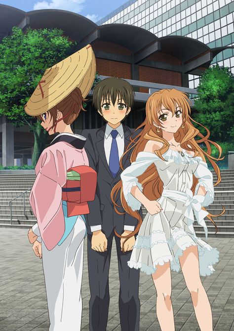 Golden time Banri Tada, Golden Time Anime, Manga Pics, Manga Wallpaper, Romance Anime, Golden Time, Random Anime, Anime Wallpapers, I Love Anime