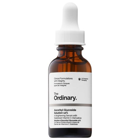 The Ordinary Ascorbyl Glucoside Solution 12% Best Vitamin C Serum, Best Vitamin C, Mandelic Acid, Marula Oil, Oily Skin Care, Skin Repair, Vitamin C Serum, Brightening Serum, Face Serum