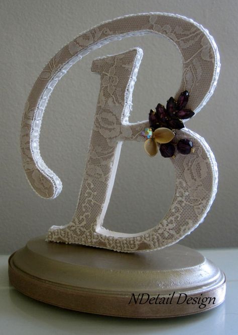 Monogram Wedding Cake Topper Letter B in by NDetailDesign on Etsy Cake Topper Wedding Monogram, Monogram Wedding Cake, Costume Jewelry Crafts, Topper Wedding, Gatsby Wedding, Wedding Monogram, Wedding Cake Topper, Letter B, Monogram Wedding