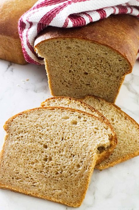 Sprouted Wheat Buttermilk Sandwich Bread Sprouted Wheat Bread, Acid Reflux Symptoms, Easy Keto Bread Recipe, Sprouted Wheat, Keto Bread Recipe, Keto Banana Bread, Sprouted Bread, Coconut Flour Bread, No Bread Diet