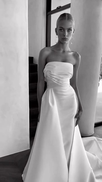 Jane Hill, Bridal Gallery, Satin Wedding Dress, Satin Wedding, Strapless Wedding Dress, Trunk, Satin, Wedding Dress, On Instagram