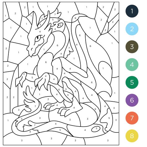 Pokemon Color By Number Free Printable, Halloween Paint By Number Printable, Color By Number For Adults Free, Easy Paint By Number, Paint By Number Printable Templates Easy, Colour By Numbers Printable For Kids, Free Color By Number Printables For Kids, Coloring By Numbers For Kids, Color By Numbers Free Printable