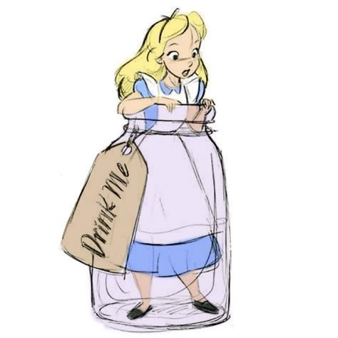 Colorized Alice sketch Wonderland Drawing Ideas, Alice Sketch, Alice In Wonderland Drawing, Wonderland Drawing, Alice And Wonderland Tattoos, Drawing Disney, Alice In Wonderland Artwork, Alice In Wonderland Drawings, Wonderland Artwork