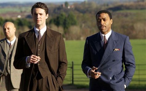 Matthew Goode and Chiwetel Ejiofor. Dancing on the Edge by Stephen Poliakoff 1930s Costumes, Masterpiece Mystery, Chiwetel Ejiofor, Colleen Atwood, Dancing On The Edge, Masterpiece Theater, Matthew Goode, A Discovery Of Witches, Episode Online