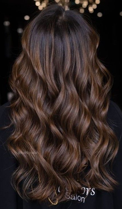 Black Bob With Highlights, Latte Hair Color, Shatush Hair, Dark Brown Hair Balayage, Balayage Straight, Color Castaño, Bob With Highlights, 2025 Goals, Brown Hair Inspo