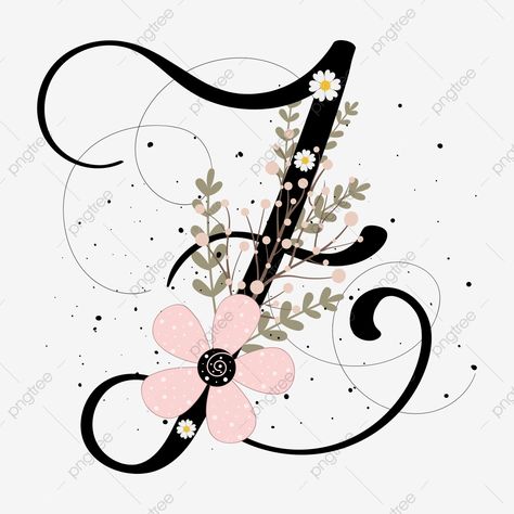 English Alphabets With Pictures, Pink Pattern Background, Design Alphabet, Letter Ornaments, Lettering Tattoo, Alphabet Font, Alfabet Letters, Flower Alphabet, Fancy Letters