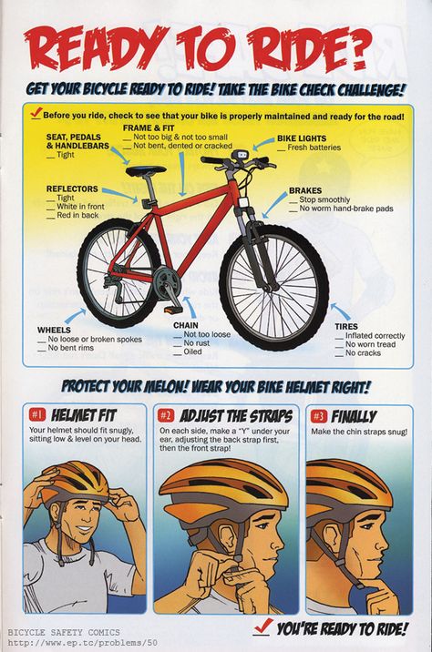 COMICS WITH PROBLEMS #50: Phoenix Arizona "Bicycle Safety" Comic Books Bike Rodeo, Safety Town, Street Safety, Bike Decals, Cycling For Beginners, Summer Safety, Free Homeschool Curriculum, Bicycle Safety, Bike Safety