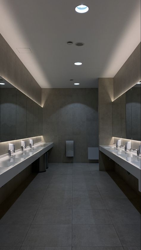 Public Toilet Interior, Moon Shot, Commercial Toilet, Public Bathroom, Aqua Park, Office Idea, Public Toilet, Public Bathrooms, Saint James