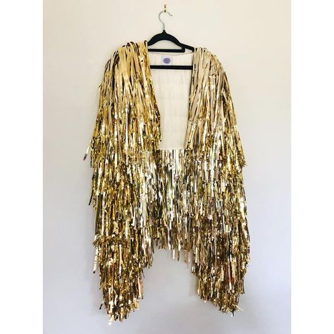 Tinsel Jacket, Afrika Burn, Fringe Clothing, Winter Party Outfit, Staff Party, Disco Glam, Rave Babe, Festival Outfits Rave, Taylor Swift Tour Outfits