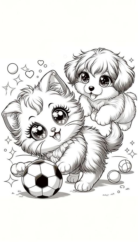 Find the whole collection at our website. #cat #kitten #diy #coloring #coloringpages #puppy Free Printable Dog Coloring Pages, Insect Coloring Pages, Space Coloring Pages, Puppy Coloring Pages, Free Puppies, Farm Animal Coloring Pages, Cat Printable, Valentine Coloring Pages, Kids Animals