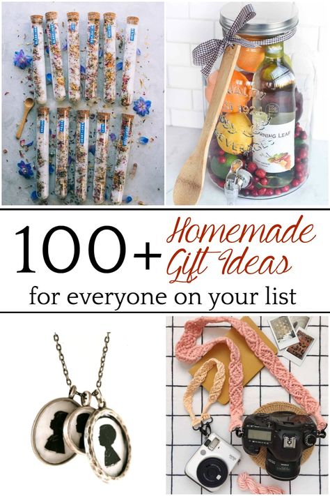 100 DIY Christmas Gift Ideas for Everyone on Your List - Bless'er House Diy Earrings Paper, Joululahjat Diy, Diy Christmas Gift Ideas, Homemade Gift Ideas, Tea Towels Diy, Gift Ideas For Everyone, Diy Calendar, Homemade Toys, Diy Presents