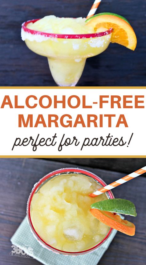 This Virgin Top Shelf Margarita Recipe is alcohol-free, and perfect for kids and adults! Mocktail recipes like this prove that everyone can enjoy a refreshing drink that is non Easy Virgin Drinks Non Alcoholic, Virgin Margaritas Non Alcoholic, Mocktail Margaritas Easy, Non Alcoholic Margarita Recipe, Non Alcoholic Margaritas, Alcohol Free Margarita Recipe, Easy Virgin Margarita, Mocktails Non Alcoholic Margarita, Fun Virgin Drinks To Make