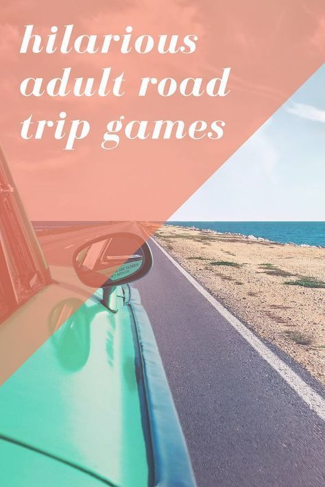 Road Trip Games For Adults, Car Ride Games, Camping Games For Adults, Fun Road Trip Games, Outdoor Camping Games, Trip Games, Road Trip Activities, Games For Adults, Road Trip Games