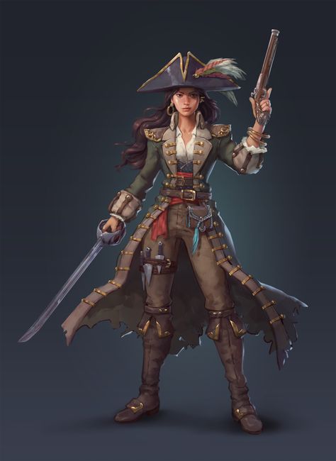 Pirate Woman Art, Pirate Captain Hat, Female Pirates, Female Pirate, Mannequin Challenge, Pirate Girl, Female Pirate Costume, Steampunk Pirate, Short Comic