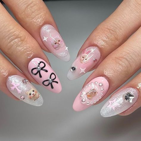 Cat Nail Cat Nail Ideas, Paw Print Nails, Cat Nail Designs, Paw Nails, Cat Nail Art, Cat Nail, Asian Nails, Pretty Gel Nails, Really Cute Nails