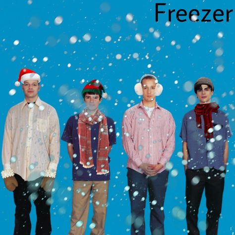 Weezer Widget, Weezer Christmas, Weezer Cursed, Weezer Memes Funny, Chills Literal Chills, Weezer Blue, I Need To Pee, Nirvana Music, Buddy Holly