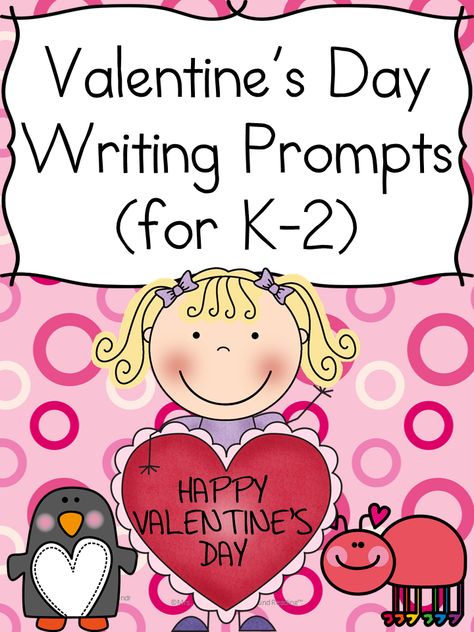 Valentines Day Writing Prompts Cute, fun Valentines Day Writing Prompts for Kindergarten, first or second grade. Students will have fun writing about love and friendship. Writing About Love, Valentines Writing Prompts, Valentines Day Writing, Valentines Writing Activities, February Writing, Valentines Writing, Elementary Writing Prompts, Kindergarten Writing Prompts, Writing Prompts For Kids