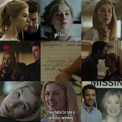 Amy Elliot Dunne, Amy Dunne, Feminine Rage, Female Joker, Rosamund Pike, You Have Been Warned, Gone Girl, Everything And Nothing, Just Girly Things