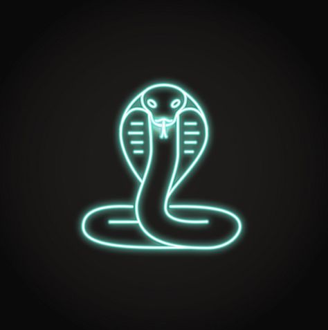 Cobra Vector, Snake Icon, Neon Snake, Cell Wallpaper, Fire Snake, Logo Dj, King Cobra Snake, Polygon Design, Snake Logo