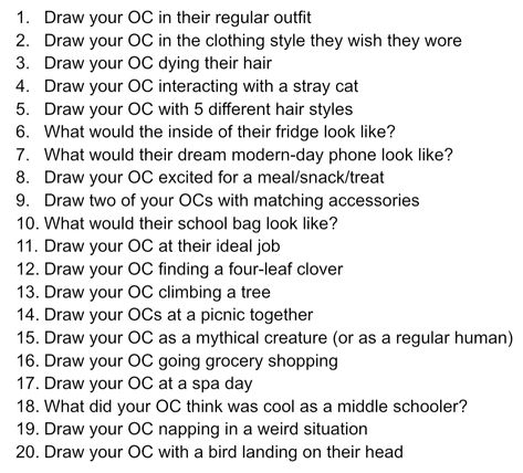 OC drawing prompts Drawing Prompts Oc, Oc Drawing Prompts, Oc Prompts, Paint Template, Draw Your Oc, Oc Drawing, Drawing Prompts, Draw Two, Creative Drawing Prompts