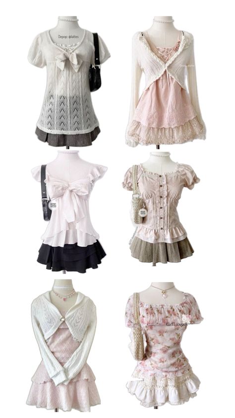 Himekaji Outfits, Kawaii Fashion Outfits, Pink Outfits, Really Cute Outfits, Girly Outfits, Dream Clothes, Kawaii Fashion, Aesthetic Outfits, Outfits Casuales