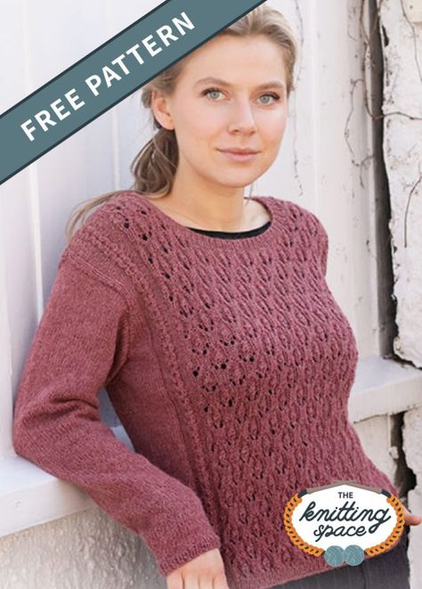 Hand Knitted Sweaters For Women, Cable Knit Sweater Pattern Free, Sweater Free Knitting Pattern, Fall Knitting Patterns, Cable Knit Sweater Pattern, Unique Party Ideas, Ideas For Fun, Raspberry Rose, Womens Knitting Patterns