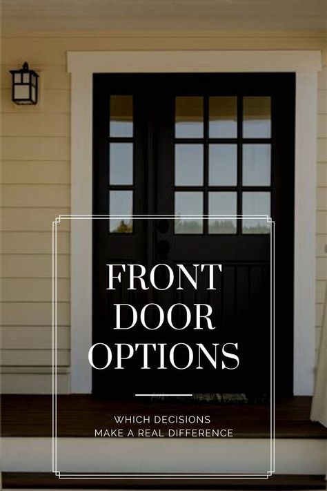 What color would look best on my home? How do I know my door will provide the best security for my home? How durable are entry doors to wear and tear? There are a lot of questions to consider when selecting an entry door for your home! To get started, let’s look at the primary features and options you should take into account when selecting your exterior entry door. | Midland Exteriors - Topeka, Manhattan, Emporia, Kansas Front Door With One Sidelight, Front Door Upgrade, Entry Door Ideas, Front Door Side Windows, Exterior Entry Door, Homeowner Hacks, Door Update, Aluminium Front Door, Replacing Front Door