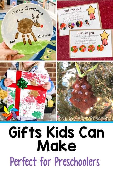 These kid-made gifts are wonderful for Christmas, Mother's Day, Father's Day, and any other special gift giving event. Gifts from kids are always a keepsake, and these look beautiful, too. Gifts From Preschoolers To Parents, Preschool Parent Christmas Gifts, Preschool Parent Gifts, Diy Christmas Gifts For Parents, Christmas Gifts Kids Can Make, Kid Made Christmas Gifts, What Is A Teacher, Christmas Presents For Parents, Parent Holiday Gifts