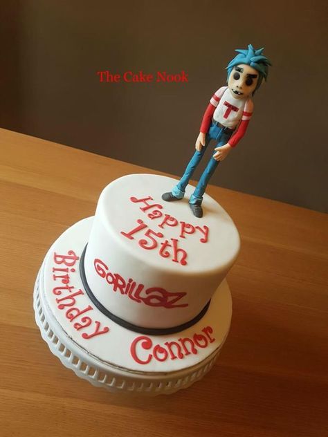 Gorillaz Birthday Party, Gorillaz Birthday Cake, Gorillaz Band, Silly Monkey, Themed Birthday Party Ideas, Monkeys Band, Bruh Moment, Gorillaz Art, Themed Party Ideas