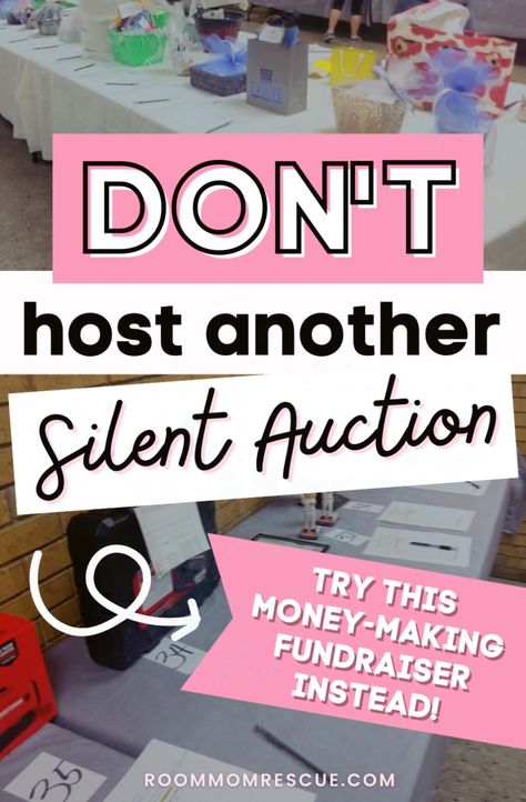 Can't wait to try this fun spin on the classic silent auction! Help for how to setup baskets, ticket information, gifts, signs, prize ideas, announcement help and more! Also, gift basket ideas and unique ways to make a fundraiser! Chinese Auction rules can be confusing, get clarity here! Check it all out at www.roommomrescue.com. School Silent Auction Ideas Fundraising, How To Host A Silent Auction, Silent Auction Forms, Easy Raffle Ideas, Rotary Club Ideas Events, 50/50 Raffle Ideas, Vfw Auxiliary Ideas, Silent Auction Basket Ideas Fundraising, Raffle Table Display Ideas