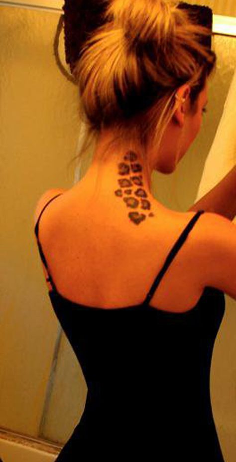 30+ Cheetah and Leopard Print Tattoos for Women | Cuded Shoulder Tattoo Words, Cheetah Print Tattoos, Tattoo Leopard, Leopard Print Tattoos, Japanese Tattoos For Men, Leopard Tattoos, The Girl With The Dragon Tattoo, Tattoo Prices, Irezumi Tattoos