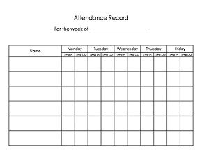 Daycare sign in/sign out sheet. Easy way to keep track of attendance. Have the parents fill in the time of drop-off and pick-up. Daycare Attendance Sheet Free Printable, Daycare Sign In Sheet Free Printable, Check In Check Out Forms, Daycare Sign In Sheet, Attendance Sheets, Daycare Printables, Daycare Signs, Sign Out Sheet, Daycare Business Plan